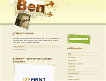 Tablet Screenshot of benblogged.com